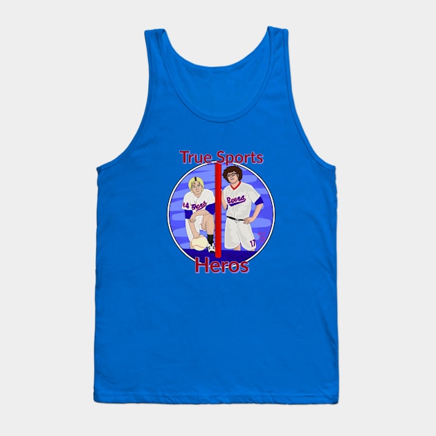 True Sports Hero Tank Top by AndrewValdezVisuals